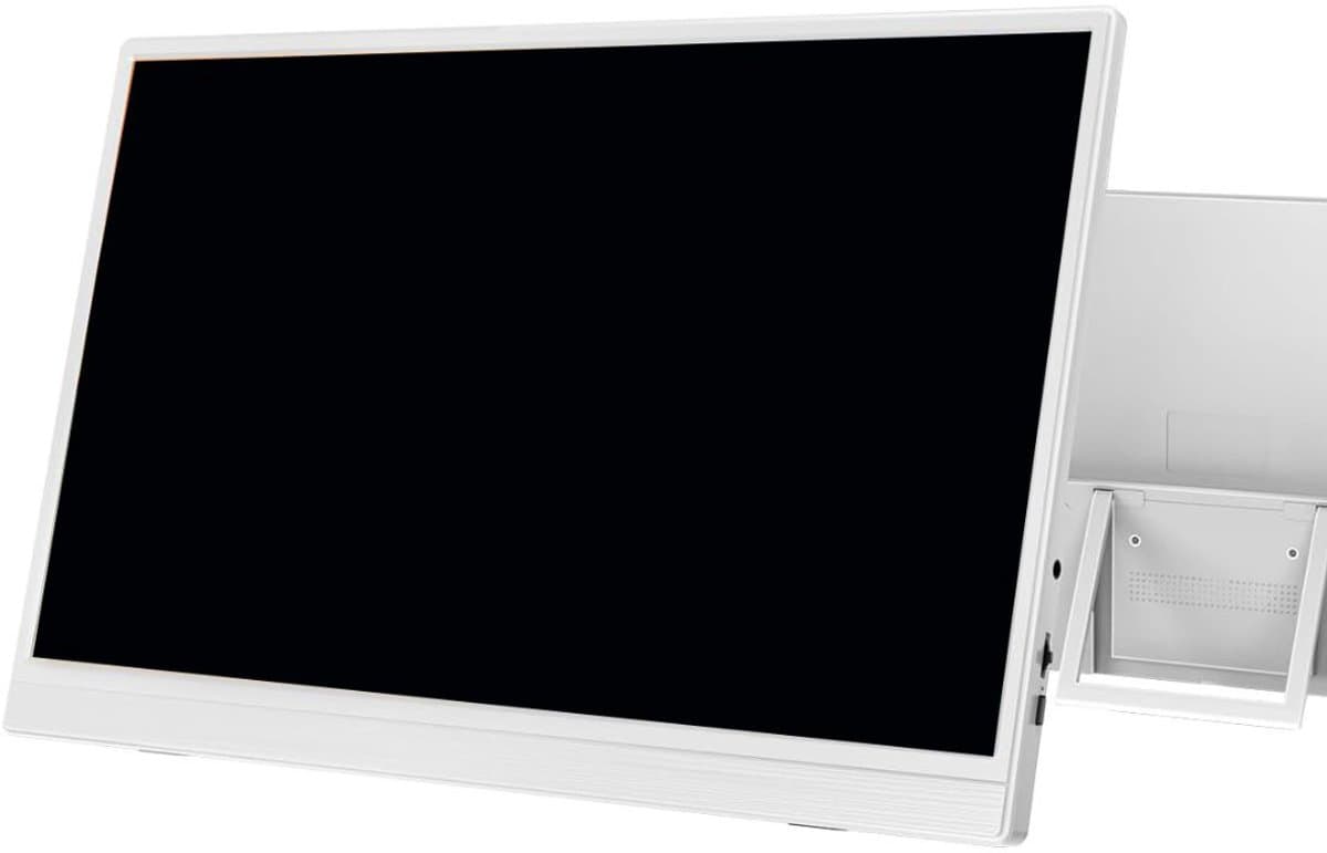 CRLYN® Portable Monitor - Draagbare Scherm - Uitbreider - Full HD - Wit — afbeelding 1