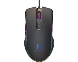 DINTO® Gaming Muis S103 - Optische - 6400 DPI - RGB - Game Muis