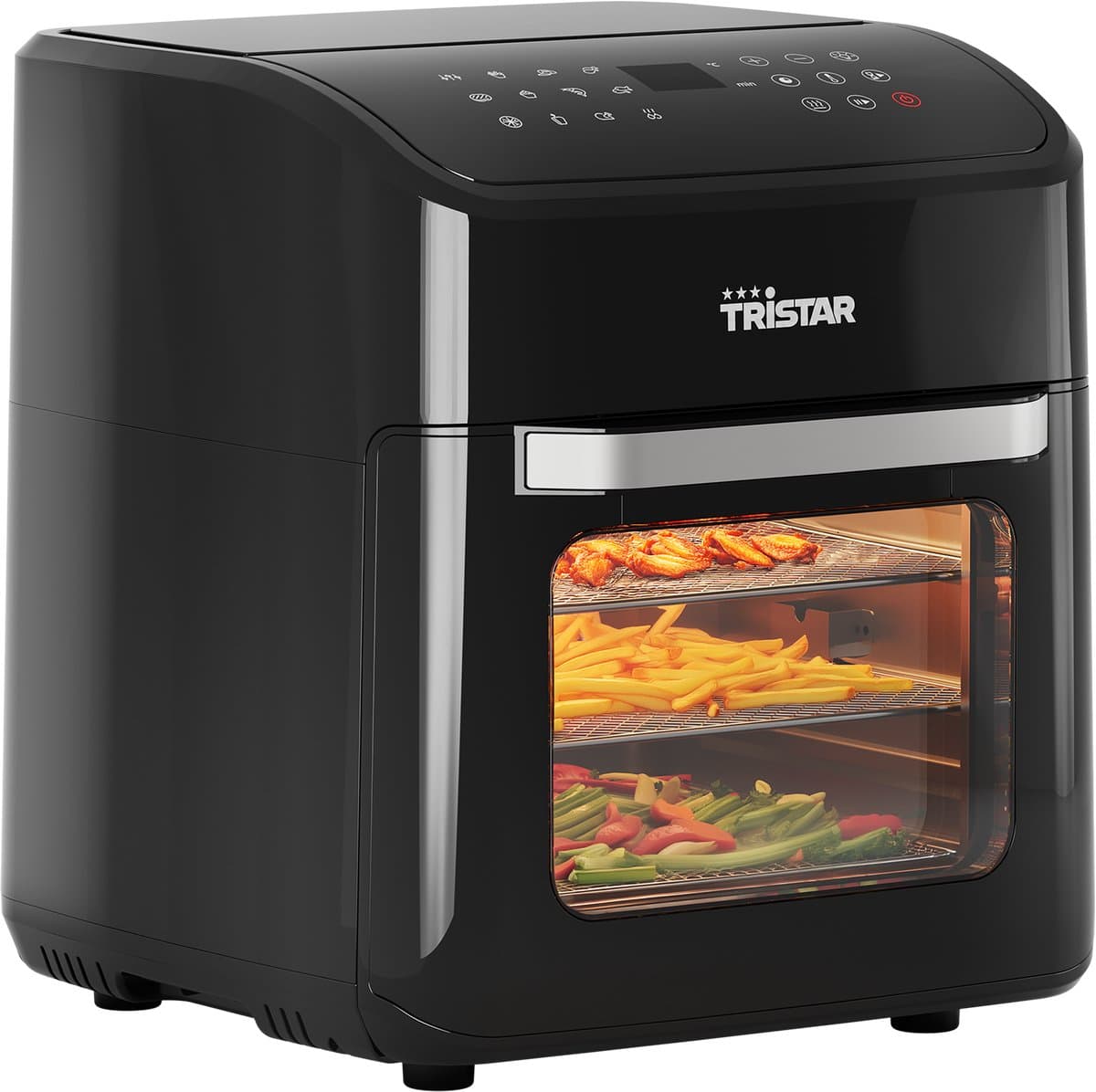 Tristar FR-9065 - Airfryer Oven XXL - 12L - 12 Bakprogramma's - Zwart — afbeelding 1