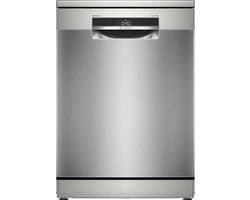 Bosch SMS6ZCI12E - Serie 6 - Vrijstaande vaatwasser - 14 couverts - Inductie - L60 cm - 38 dB - RVS grijs