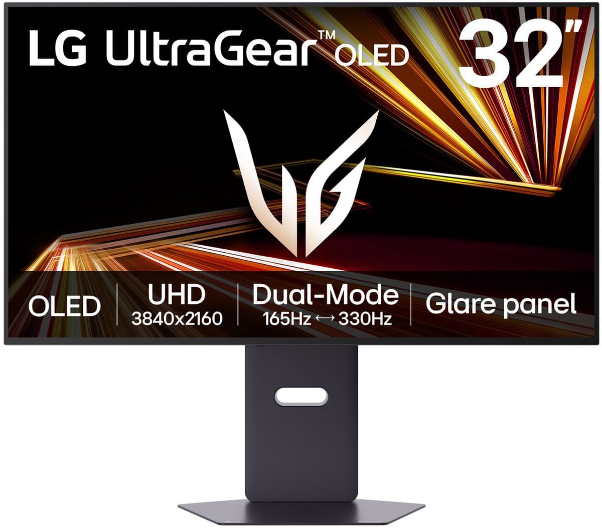 LG UltraGear 32GX850A-B - 4K OLED Gaming Monitor - Dual-Mode - 165hz-330hz - 32 inch — afbeelding 1