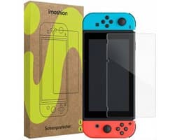 imoshion Screenprotector geschikt voor Nintendo Switch - Gehard Glas, Anti Vingerafdruk Coating, Krasbestendig en UV Werend - Accessoires