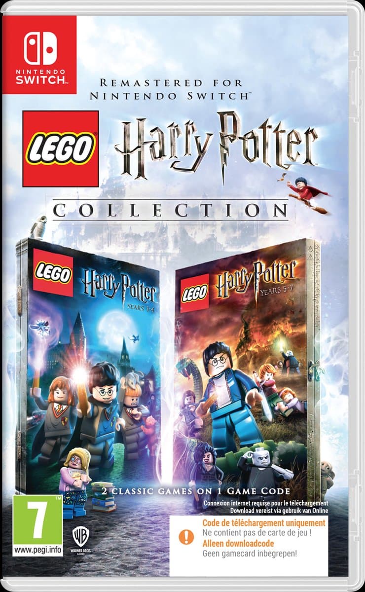 LEGO Harry Potter Years 1-7 Collection - Nintendo Switch - Code in a Box — afbeelding 1