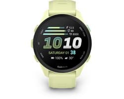 Garmin Forerunner® 70 - GPS hardloophorloge - 42,6 mm - Geel
