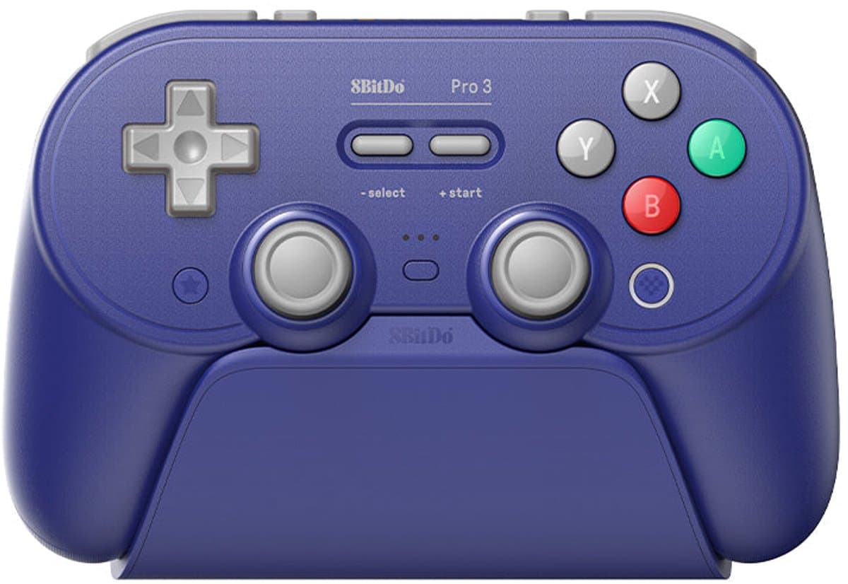 8BitDo Pro 3 Bluetooth Controller – Draadloze Gamepad – Nintendo Switch / Switch 2 / PC / Mac / Android / iOS – Bluetooth & 2.4 GHz & USB — afbeelding 1