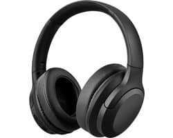 WiseQ ANC Koptelefoon Kinderen – Draadloze Koptelefoon Kind – Active Noise Cancelling – 35u Bluetooth – Hufterproof met Microfoon – Zwart