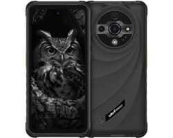 Ulefone Armor X31 Pro 5G Rugged AI Smartphone IP68/IP69K & MIL-STD-810H Robuust - 6.56'' 120Hz - 64MP + 25MP Nachtzichtcamera - 6050mAh - 16GB RAM, 256GB - Android 14 - Zwart - Octa-core 2.4GHz - Vinger Scan - Dual SIM - NFC - Krachtige Zaklamp