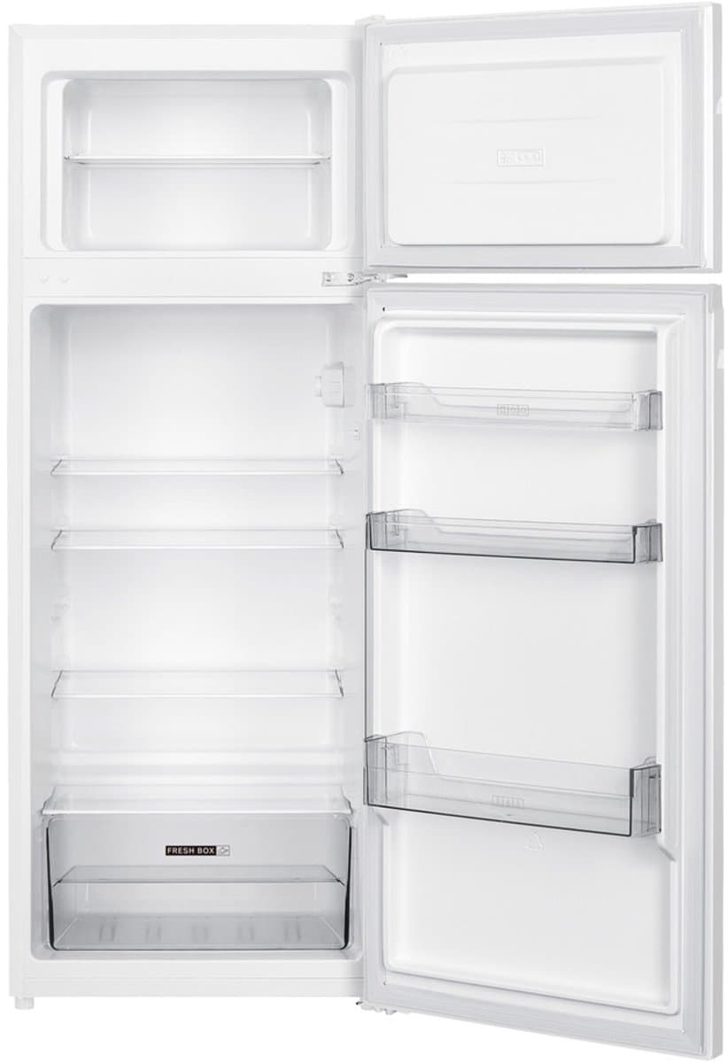 Whirlpool W55T0412W koel-vriescombinatie Vrijstaand 206 l E Wit — afbeelding 1