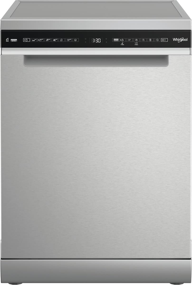Whirlpool | W7F HS51 X | vrijstaande vaatwasser | Energielabel B | RVS | AutoDeur — afbeelding 1