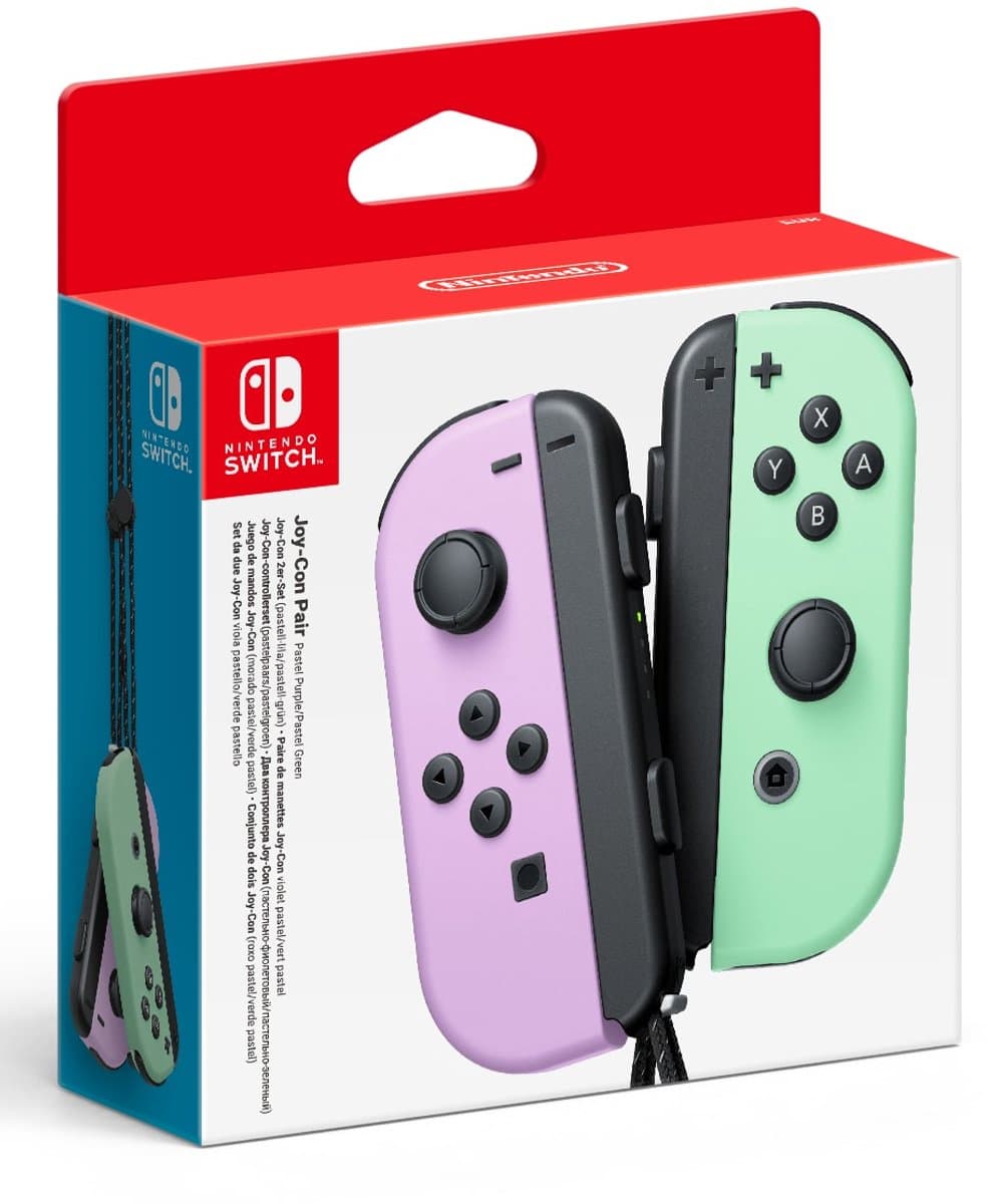 Nintendo Switch Joy-Con Controller paar - Pastel Paars en Groen — afbeelding 1