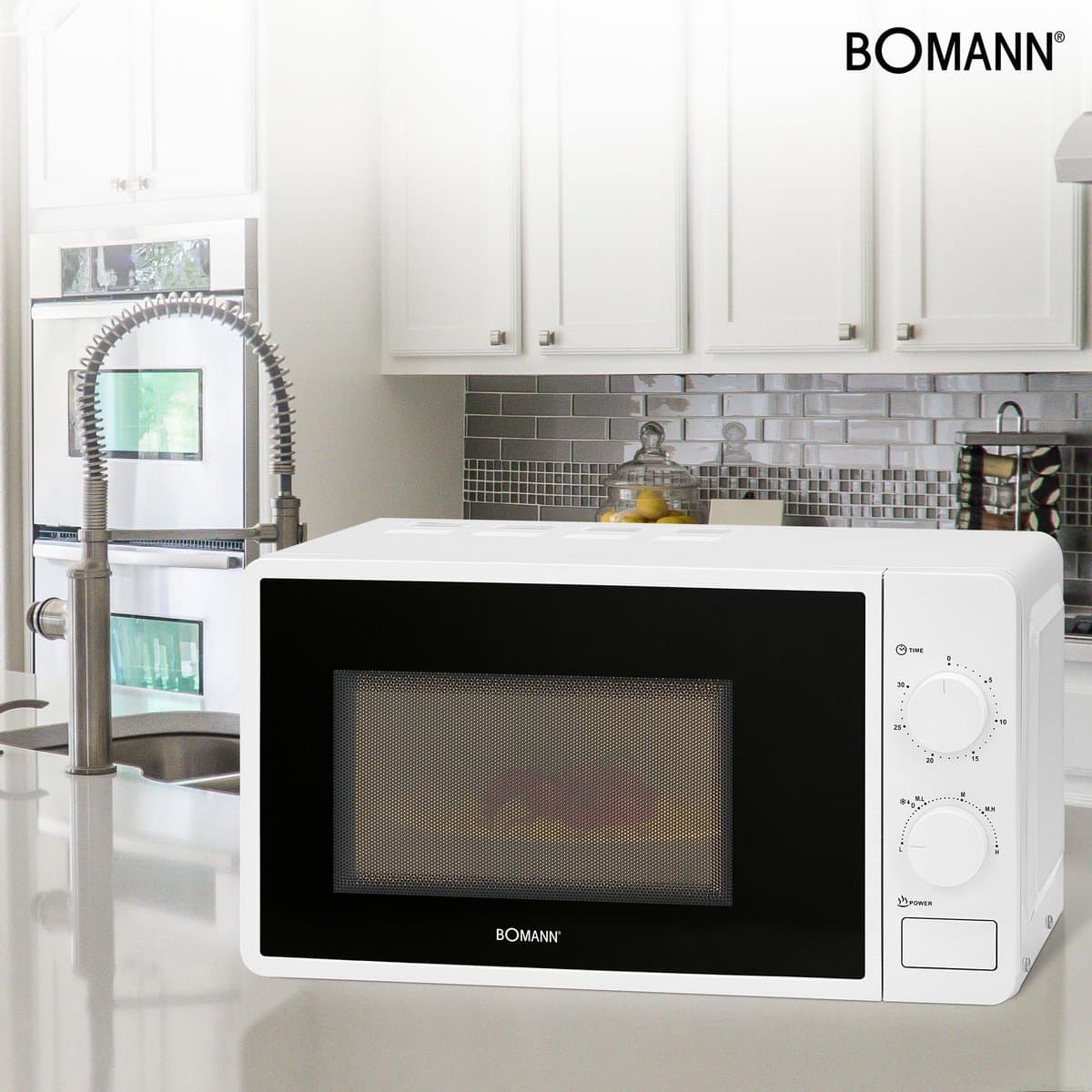 Bomann MW6014CB Magnetron 20L Wit — afbeelding 1