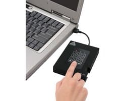 Apricorn Padlock Fortress - FIPS validated, 500GB USB 3.0