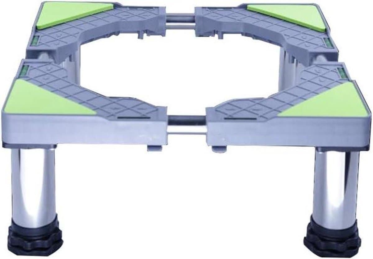 Wasmachine Onderstel - Verhoger Droger - Apparaten Stabiliseren - In Hoogte Verstelbaar - 19-22 cm - Wit — afbeelding 1