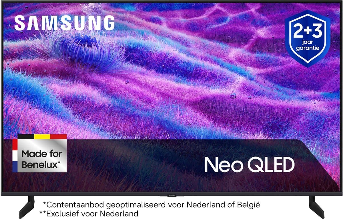 Samsung QE55QN80F - 55 inch - 4K Neo QLED - 2025 + 3 jaar extra garantie - Smart TV — afbeelding 1