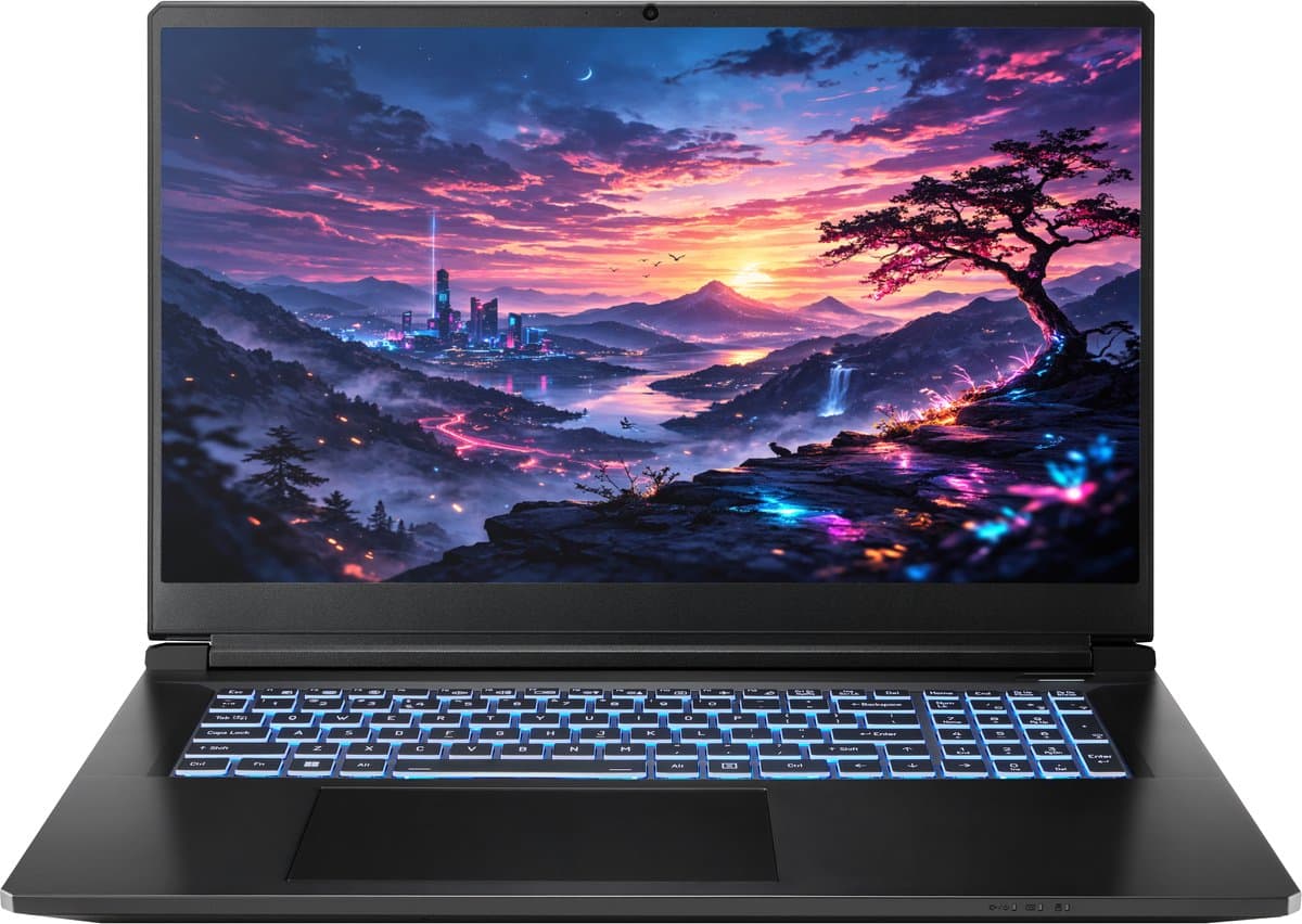 BTO - X•BOOK - 17X1552 - Intel Core 7 250H - 32GB RAM - 1TB SSD - NVIDIA RTX 5050 - Windows 11 Home — afbeelding 1