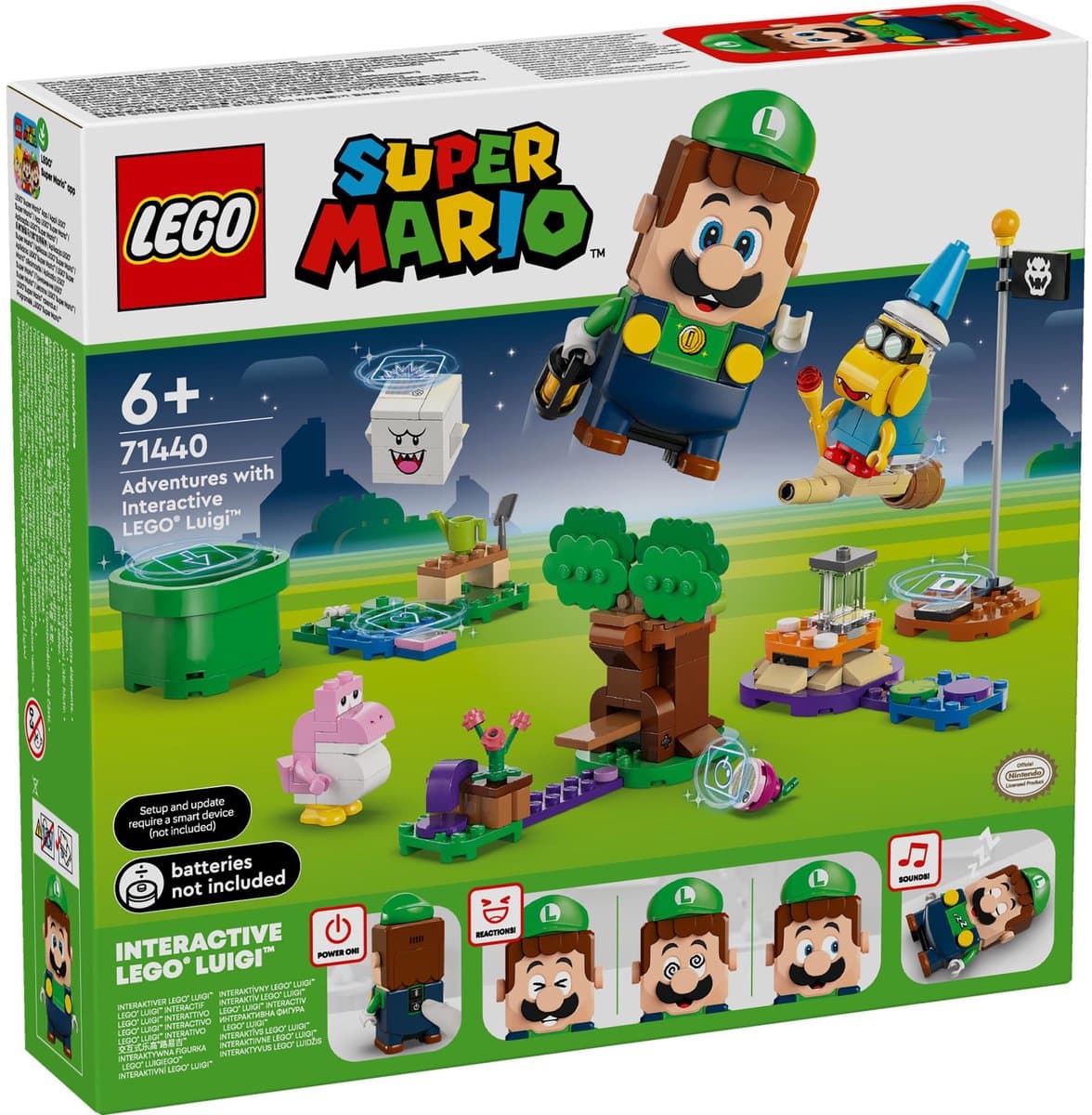 LEGO Super Mario™ Avonturen met interactieve LEGO Luigi™ - 71440 — afbeelding 1
