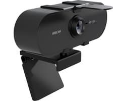 Smartify Webcam - HD Pro Webcam - Full HD 1080P - Ingebouwde Microfoon - Inclusief Webcam Cover - Webcam Voor Pc
