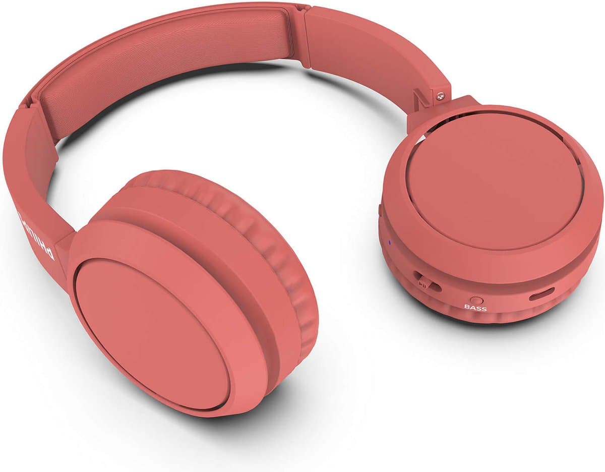 Philips TAH4205 - Bluetooth On-ear Koptelefoon - Rood — afbeelding 1