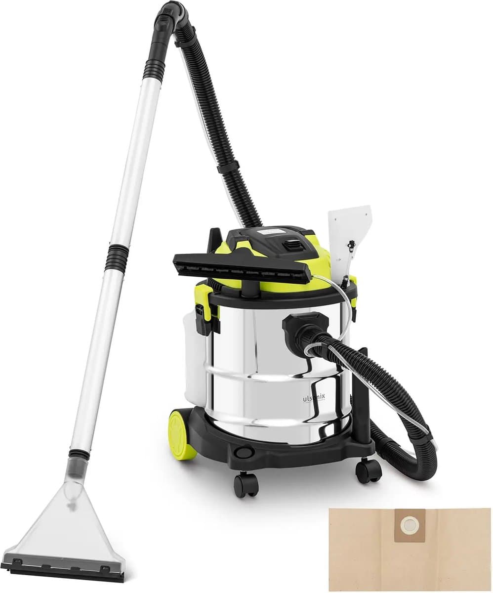 Nat-droogzuiger voor tapijt- en meubelreiniging - 1200 W - 20 L - ulsonix — afbeelding 1
