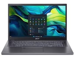Aspire 17 A17-51M-70AQ - Laptop - 17 inch - Core 7 - 16GB - 1TB SSD - Verlicht toetsenbord - Grijs