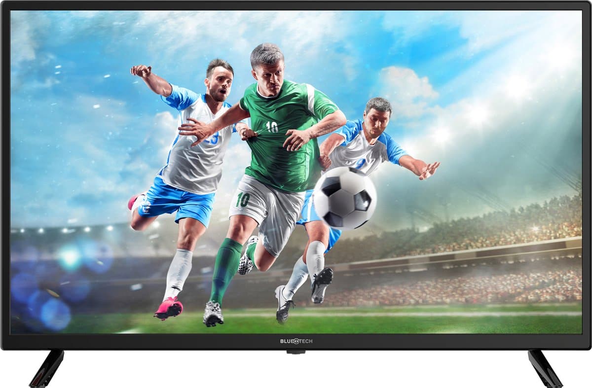 Bluetech - 32 inch - HD Led - 1366x768 HD - DVB-T2 Tuner - 2 x HDMI ARC - 2 x USB - VGA - VESA 200x100 — afbeelding 1