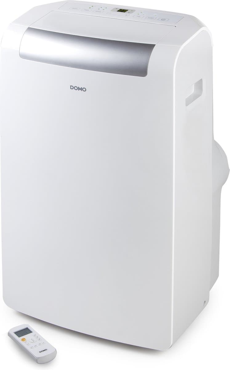 Domo DO360A - Mobiele Airco -10.000BTU - Wit/Zwart — afbeelding 1