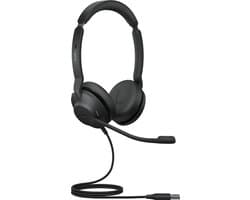 Jabra Evolve2 30 Headset Bedraad Hoofdband Kantoor/callcenter USB Type-A Zwart