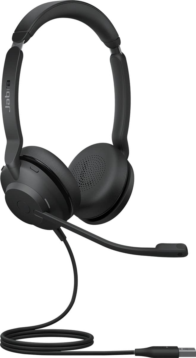 Jabra Evolve2 30 Se Hoofdtelefoon Met Microfoon Zilver — afbeelding 1