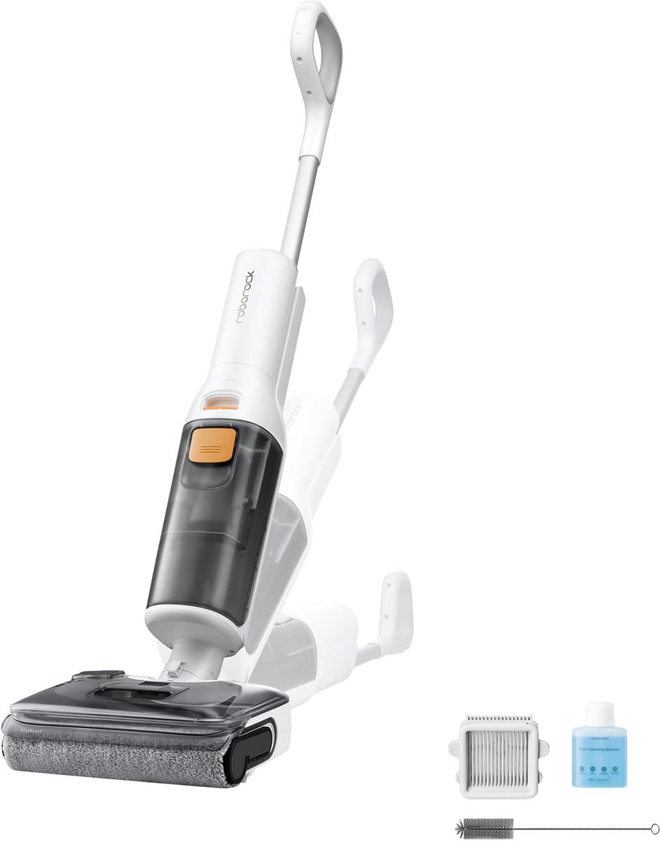 Roborock F25 GT-Vloerreiniger-Nat Droog Stofzuiger-draadloos-Elektrische dweil-20000 Pa-180° platliggend-90 °C Hoge temperatuur Sneldrogend-Zelfreiniging-Anti-Klits Rol voor Huisdierhaar-Randreiniging — afbeelding 1