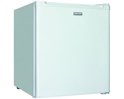 MPM-46-CJ-01E Mini Koelkast – 41 L – Tafelmodel – Mechanische Thermostaat – Vrijstaand – Energieklasse E - Zilver