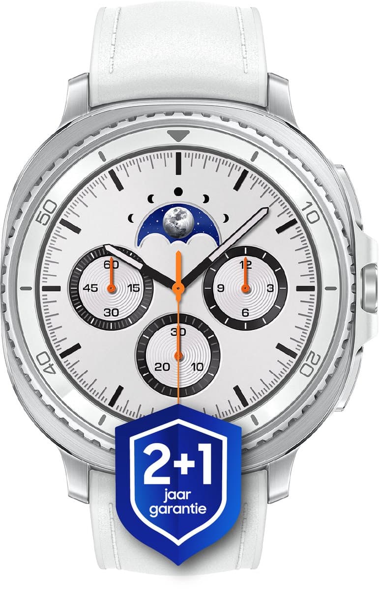 Samsung Galaxy Watch8 Classic - smartwatch - 46mm - White + 1 jaar extra garantie — afbeelding 1