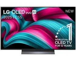 LG C5 OLED55C55LA - 55 inch - 4K OLED Evo - 2025 - Smart TV