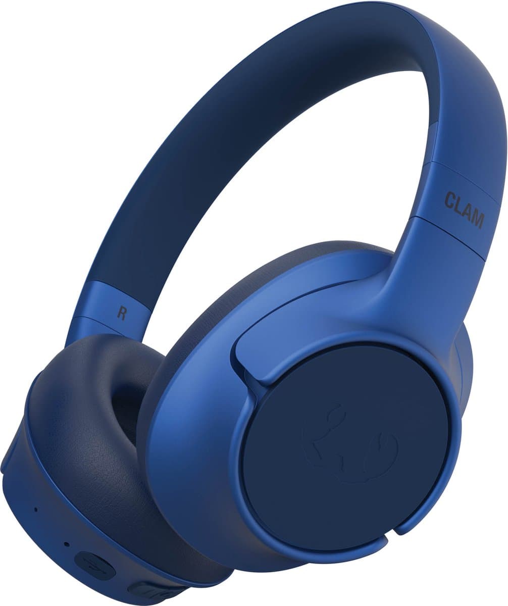 Fresh ‘n Rebel Clam Fuse – Draadloze Bluetooth Koptelefoon met Active Noise Cancelling - 45 uur Speelduur - True Blue — afbeelding 1
