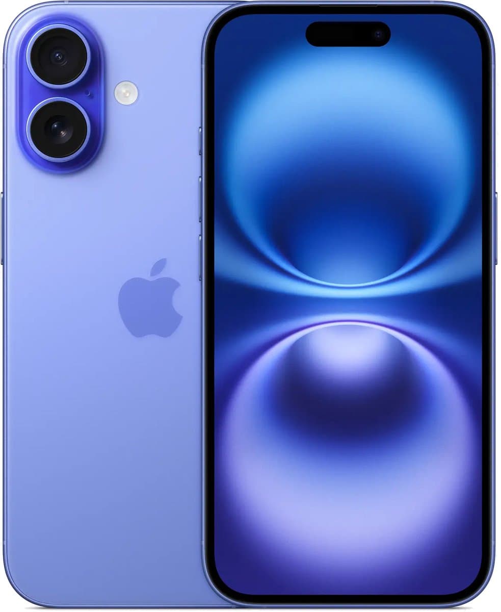 Apple iPhone 16 - 128GB - Blauw — afbeelding 1