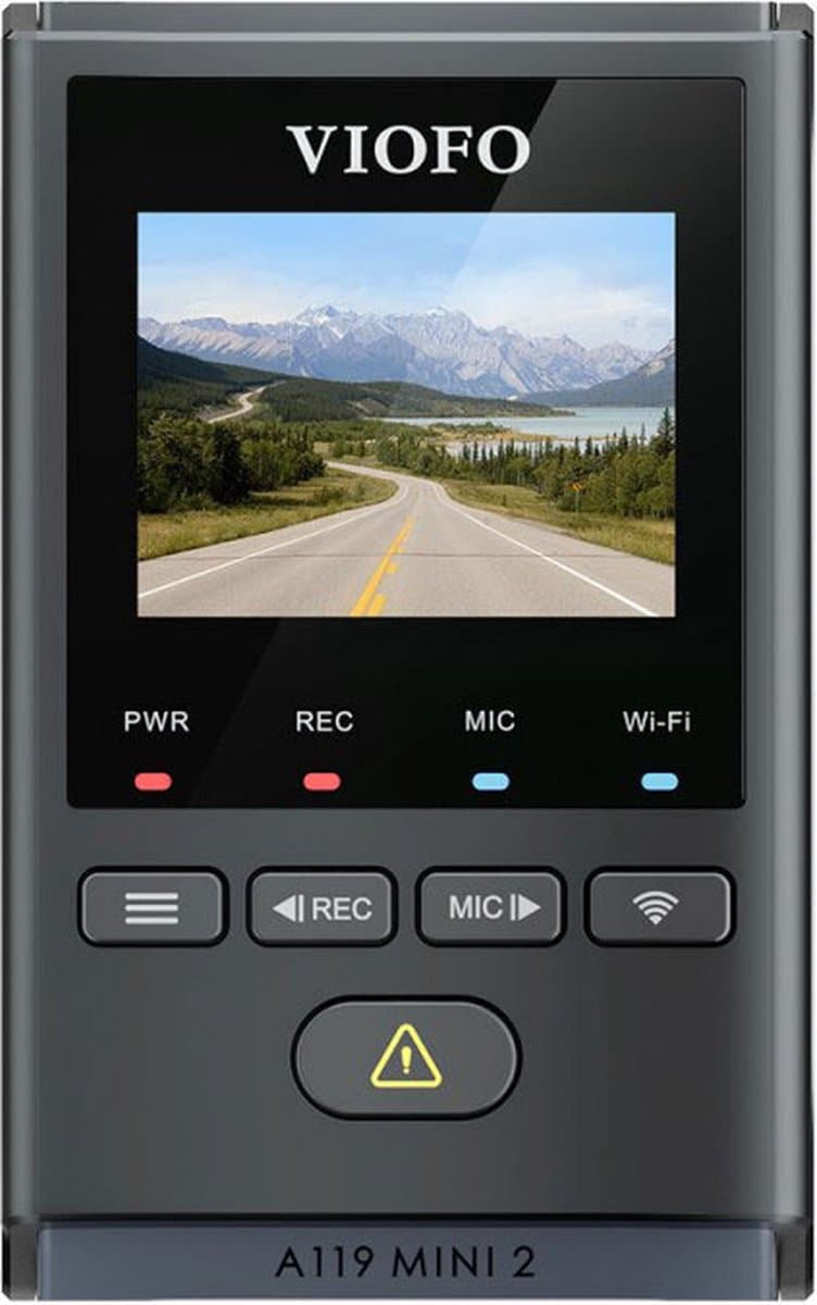VIOFO A119 Mini 2 Dashcam – 2K QuadHD, WiFi, GPS, Sony STARVIS Nachtzicht — afbeelding 1