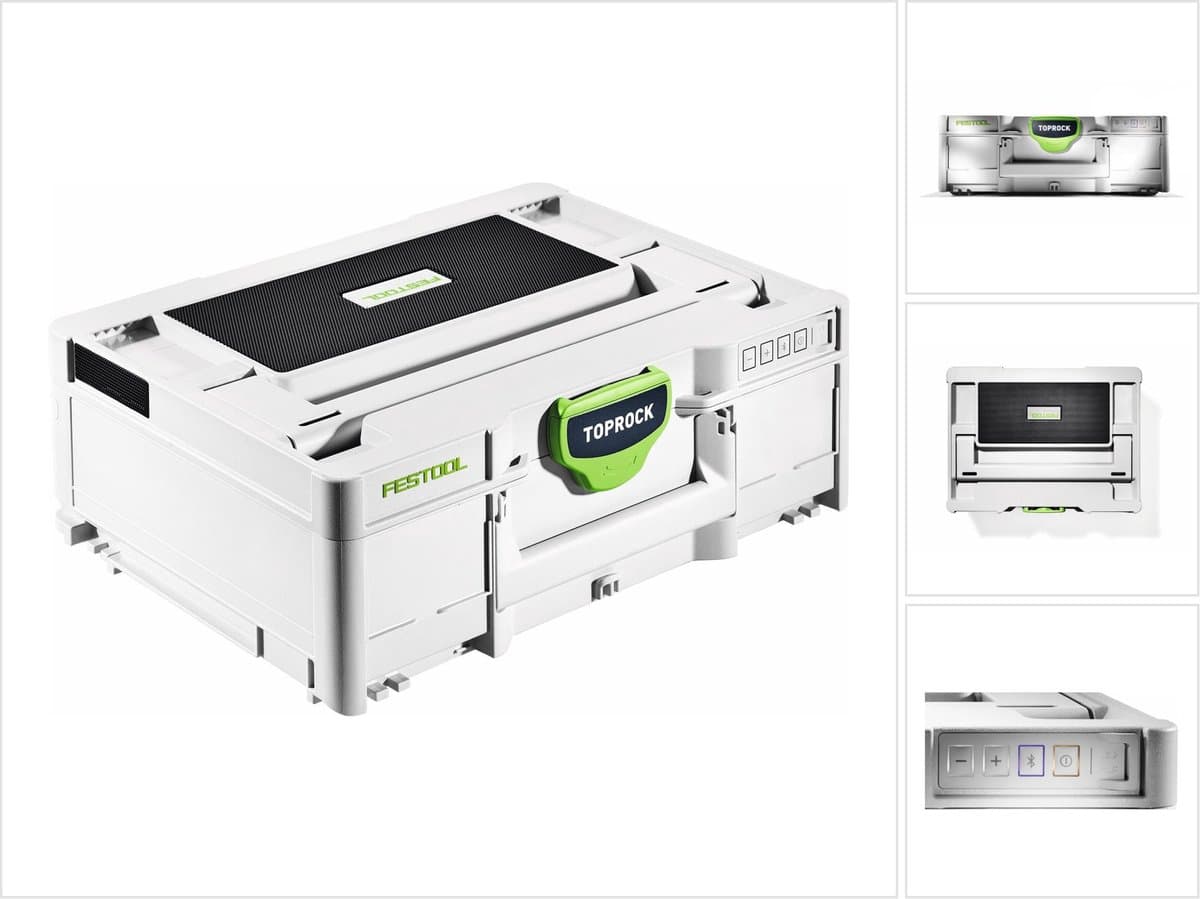 Festool SYS3 BT20 M 137 Toprock Bluetooth Speaker - 20W — afbeelding 1