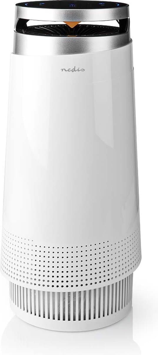 Nedis Luchtreiniger - Geschikt voor ruimtes tot: 20 m² - Clean Air Delivery Rate (CADR): 130 m³/h - Luchtkwaliteitsindicator - Wit — afbeelding 1