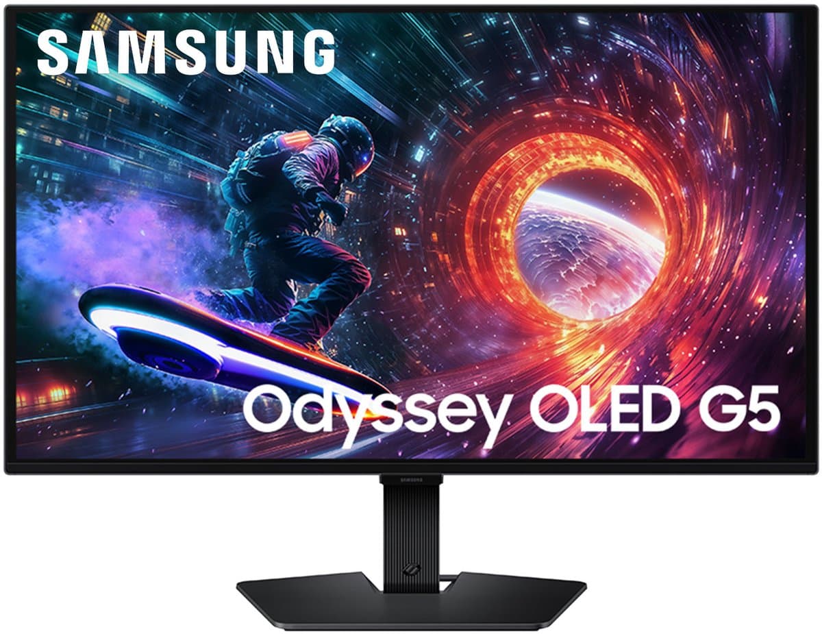 Samsung 27 Odyssey G5 G50F QHD 180Hz Gaming Monitor — afbeelding 1