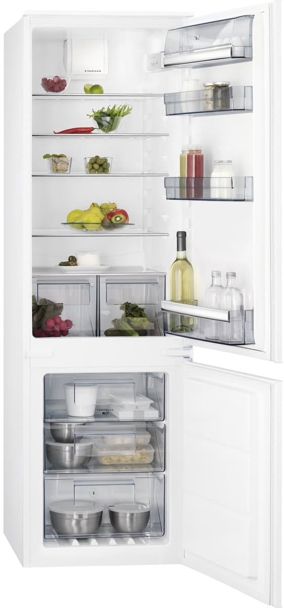 AEG SCB618E6TS koel-vriescombinatie Ingebouwd 254 l E Wit — afbeelding 1