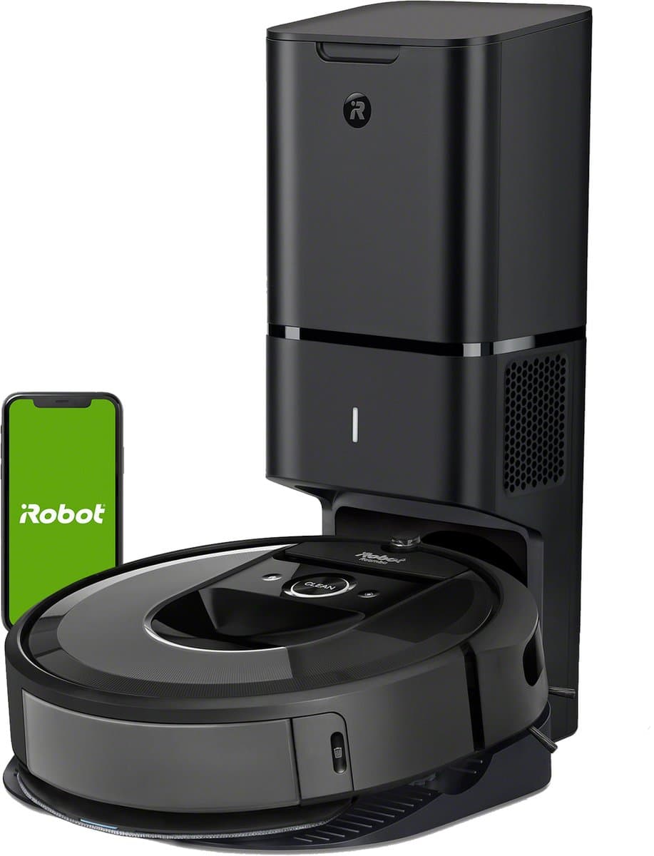 iRobot Roomba Combo® i8+ - Robotstofzuiger met Dweilfunctie - Zelfledigend - Ideaal voor Huisdieren - i8578 — afbeelding 1