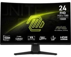 MSI MAG 242C - Full HD Curved Gaming Monitor - 180hz - 24 inch