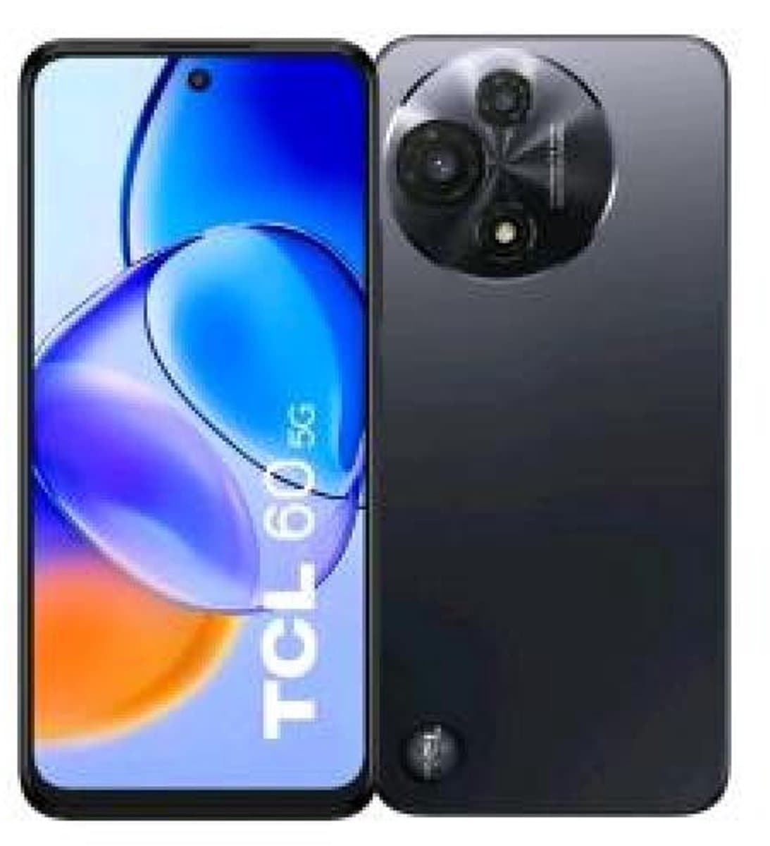 TCL 60 5G 17 cm (6.7") Dual SIM Android 15 USB Type-C 6 GB 256 GB 5200 mAh Grijs — afbeelding 1