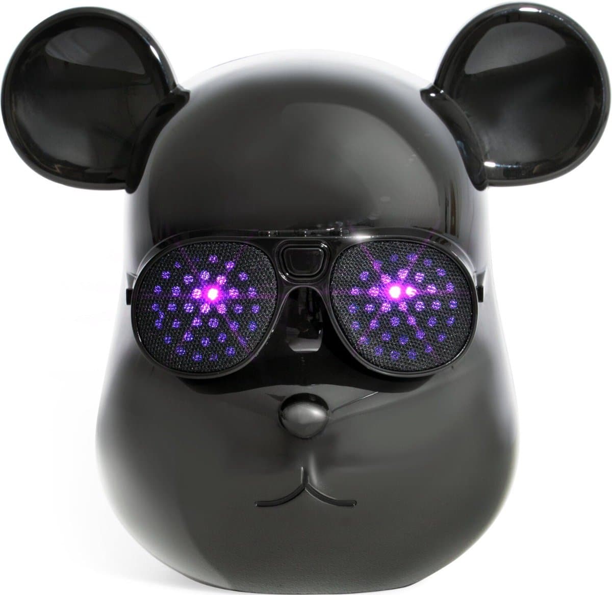 Ibiza Bear-sound, kleine accu bluetooth luidspreker met lichtgevende ogen — afbeelding 1