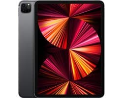 Apple iPad Pro (2021) - 11 inch - WiFi + 5G - 256GB - Spacegrijs - 5e generatie