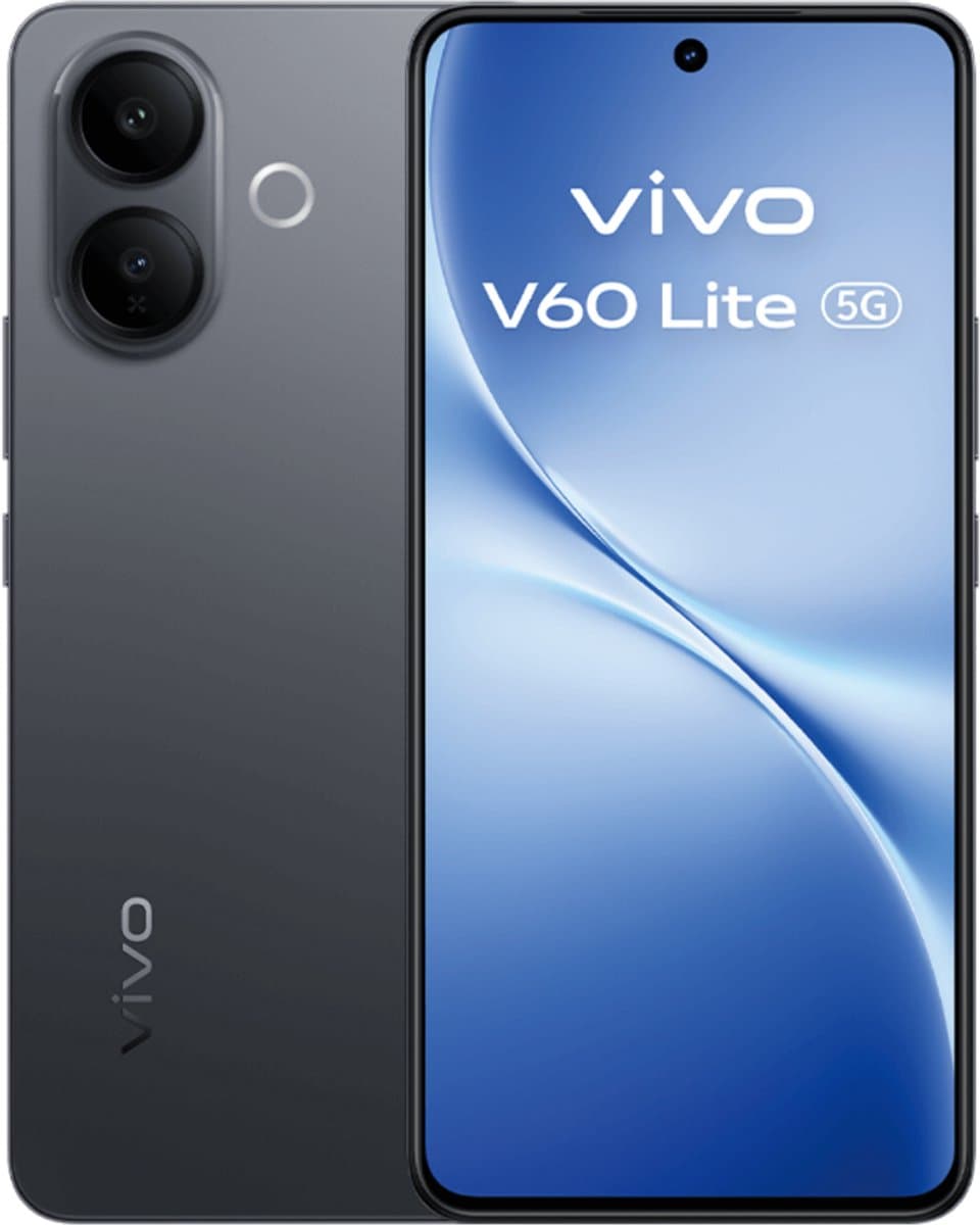 Vivo V60 Lite 5G 12GB/512GB Zwart (Elegant Black) Dual SIM — afbeelding 1