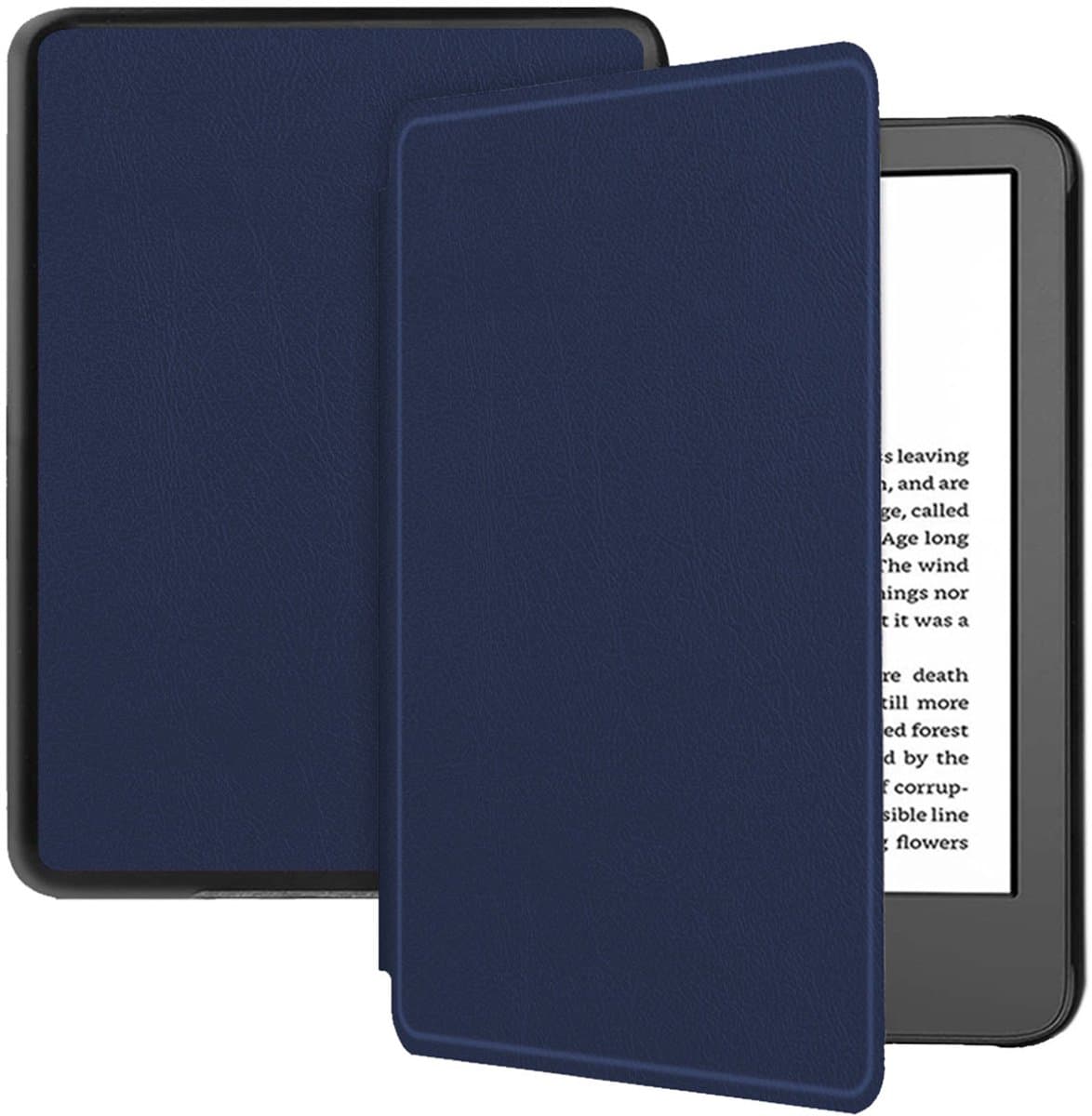 Ereader Hoes - Geschikt voor Amazon Kindle (2022) 11th gen/Amazon Kindle (2024) - Donkerblauw — afbeelding 1