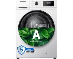 Heinner HWM-H9014INVA+++ Wasmachine 9 kg – 14 Programma’s Met Stoomfunctie & Voorwasprogramma – 1400 tpm – LED Display – Energieklasse A – Wit – 5 Jaar Garantie