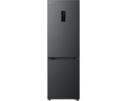LG GBBSJ11DEP koel‑vriescombinatie Zwart met DoorCooling voor gelijkmatige koeling - Zero Clearance voor een naadloze pasvorm - MAXFit voor maximale opslagruimte - ThinQ bediening. Energieklasse D