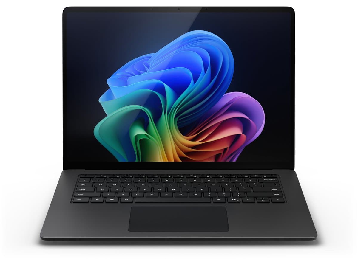 "Microsoft Surface Laptop 7 Copilot+ PC Intel Core Ultra 7 268V 38,1 cm (15"") Touchscreen 32 GB LPDDR5x-SDRAM 512 GB SSD Wi-Fi 7 (802.11be) Windows 11 Pro Zwart" — afbeelding 1