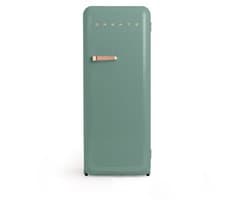 CREATE - Koelkast in retrostijl - Sage - Handvat Roségoud - FRIDGE RETRO 281L